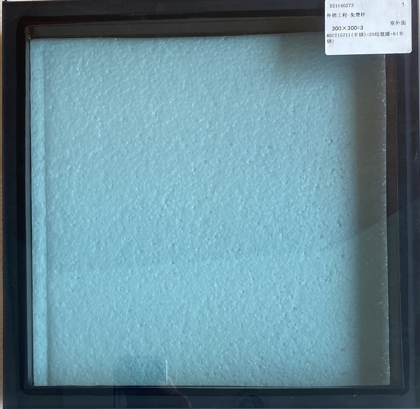 6mm Spectrum Selective Coated Low E Insulated Glass DET157-Ⅱ